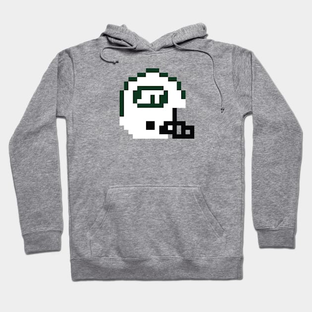 8 Bit New York Jets Helment Hoodie by N8I